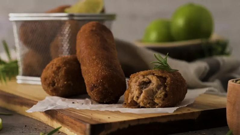 Croquete de carne moída