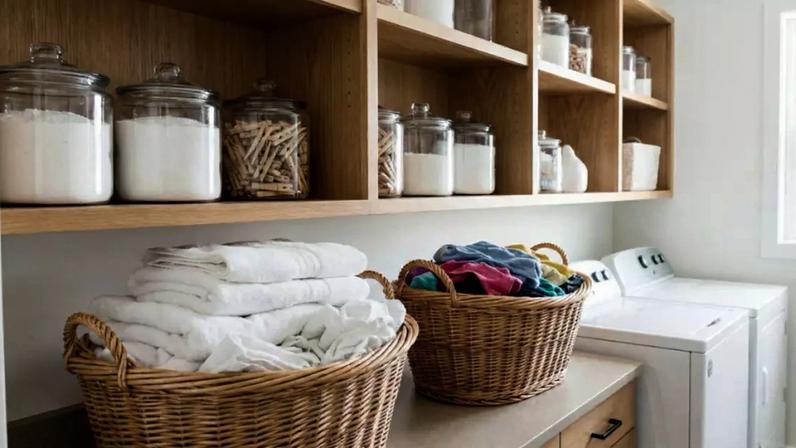 Como decorar a lavanderia de casa, transformando em um ambiente mais leve e prático