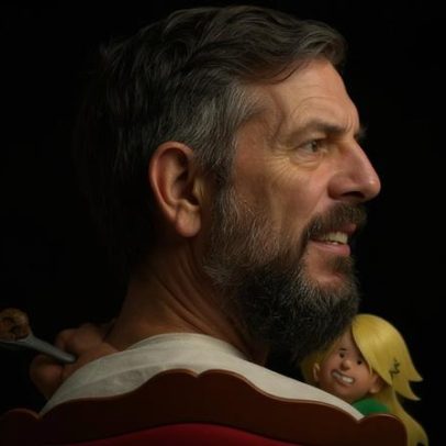 Caso de etiqueta: parceiro não gosta de ser avisado sobre comida na barba