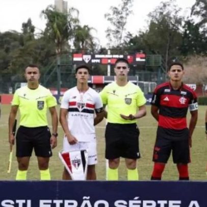 São Paulo e Flamengo empatam no Brasileirão Sub-20