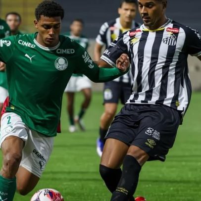 Palmeiras empata com Santos e avança ao Brasileiro Sub-20