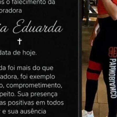 Academia cancela festa de aniversário e homenageia jovem morta em salto de corda