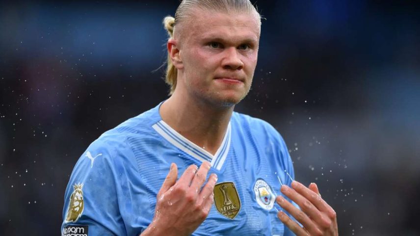 Contra o Arsenal, Haaland tocou apenas 23 vezes na bola e não finalizou a gol