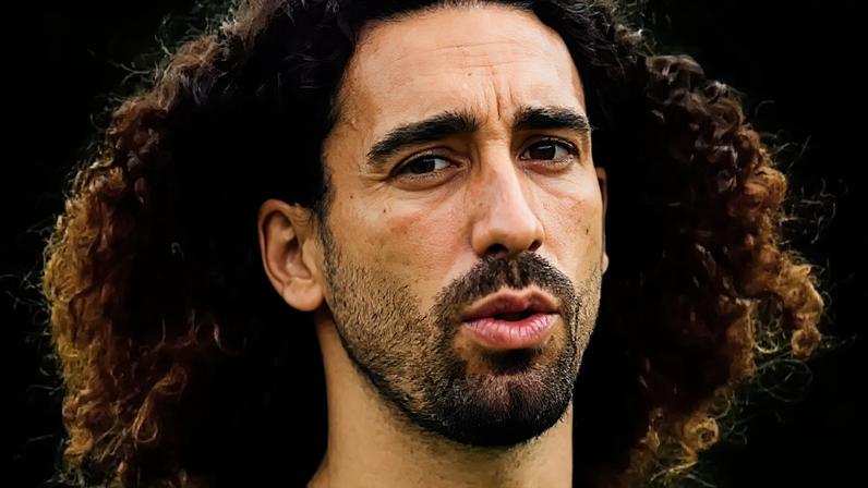 Marc Cucurella durante treinamento com a seleção da Espanha na Copa do Mundo –
