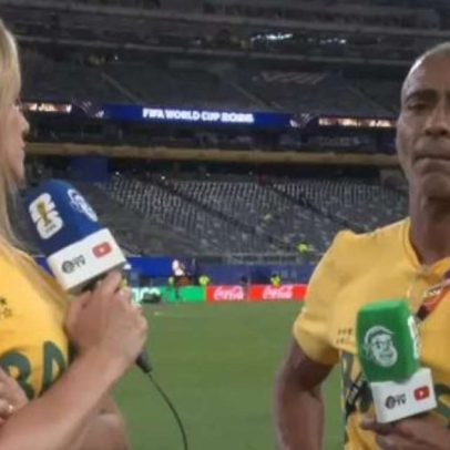 Romário comenta polêmica com Fernanda Gentil: houve ruído na imprensa