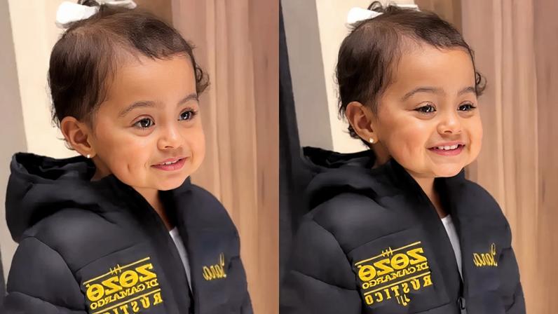 Filha caçula de Zezé Di Camargo e Graciele surge antes de show e detalhe no look chama atenção