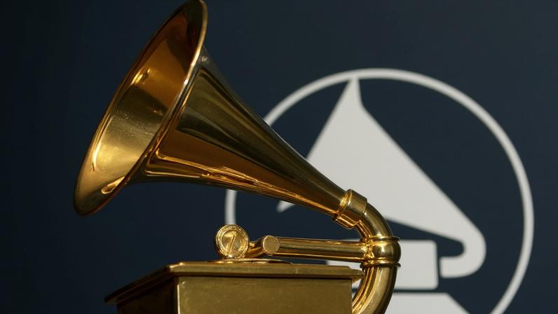 A estatueta do Grammy em fevereiro de 2007, durante a premiação em Los Angeles