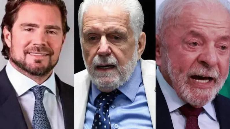 Montagem de fotos com Daniel Vorcaro, Jaques Wagner e Lula: PT teme que presidente seja arrastado para o escândalo do Master. Fotos de: Banco Master/Divulgação-Edilson Rodrigues/Agência Senado-Wilton Junior/Estadão