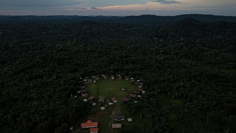 Aldeia Iriri, na terra indígena Cachoeira Seca, uma das reservas indígenas mais desmatadas do país