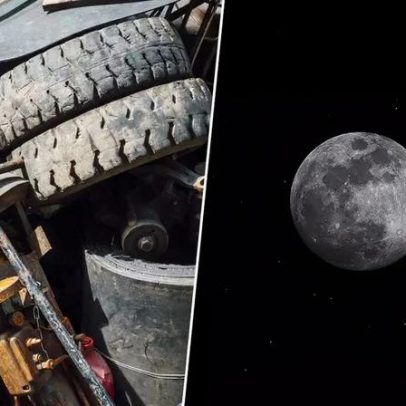 Detritos gerados pelo homem na Lua superam os carros de um ferro-velho