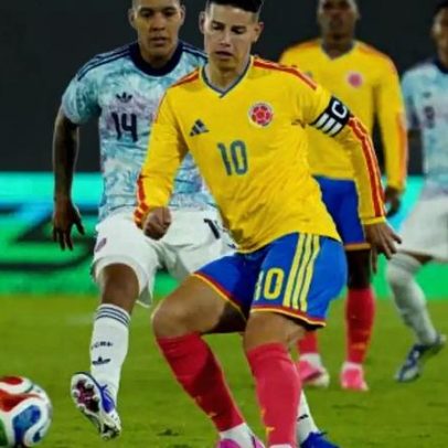 James projeta chegar à final após desembarque da Colômbia