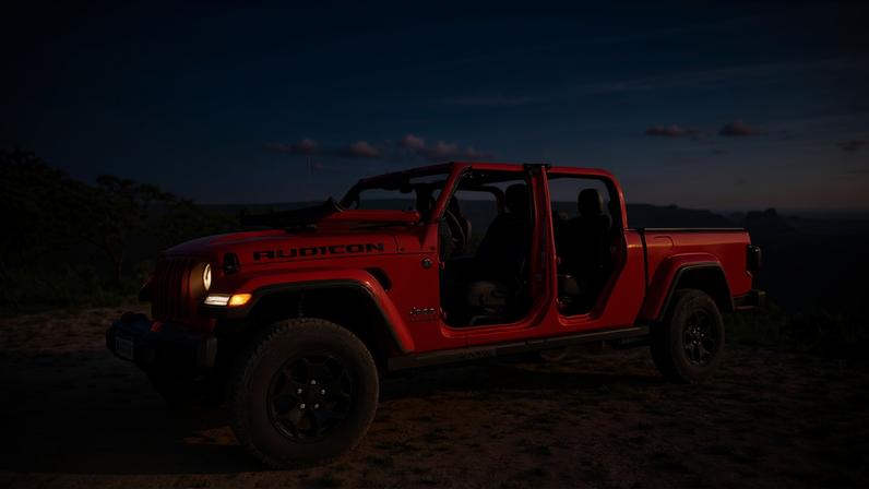 Jeep Gladiator é um dos modelos atingidos pelo recall anunciado pela Stellantis