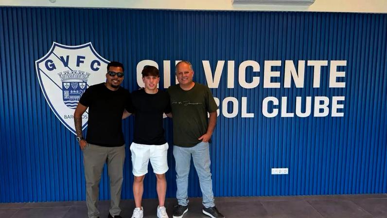 Kayo Moreno em renovação de Matheus Fazza no Gil Vicente