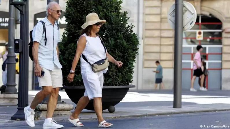 Temperaturas na Espanha chegaram a bater os 45ºC