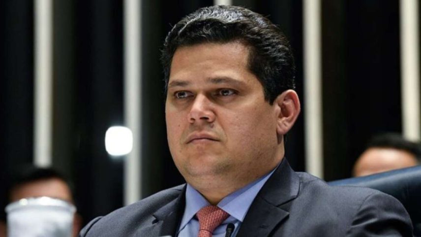 O presidente do Senado, Davi Alcolumbre