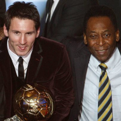 Debate entre Messi e Pelé volta às redes após recordes quebrados