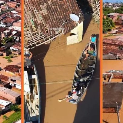 Goiana (PE) enfrenta nova enchente em menos de dois meses, com 500 desabrigados