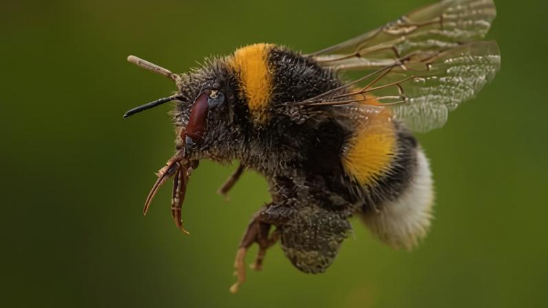 ‘Some people don’t even realise that they have brains’: the humble bumblebee has impressed researchers with its problem-solving potential.