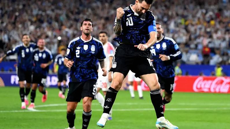 Messi anotou mais um para sua conta –
