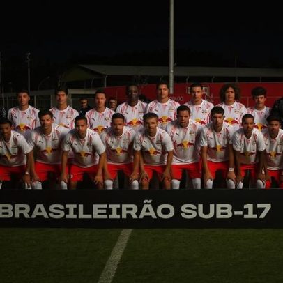 Red Bull Bragantino permanece sem vencer no Brasileirão Sub-17