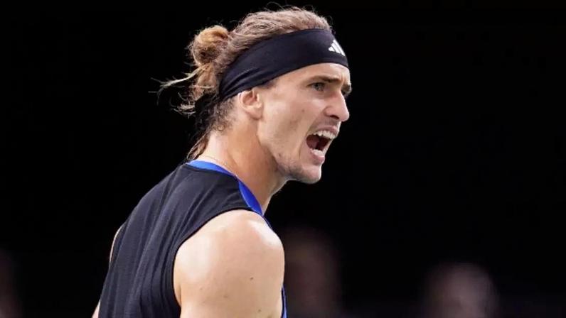 Zverev vibra em Paris