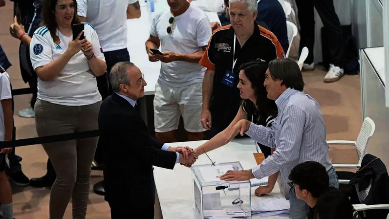 Florentino Perez vence eleição no Real Madrid -