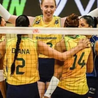 Brasil vence a Holanda na estreia mesmo com apagão