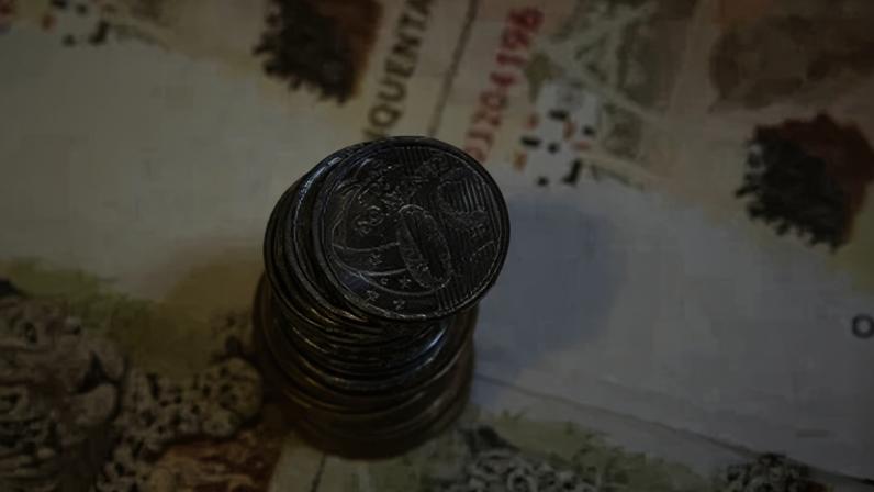 Notas e moedas de Real
