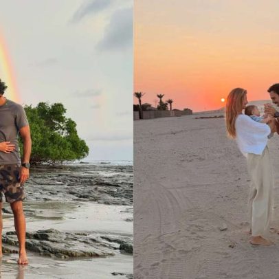 Gisele Bündchen posta fotos raras e se declara ao marido no Dia dos Pais nos EUA