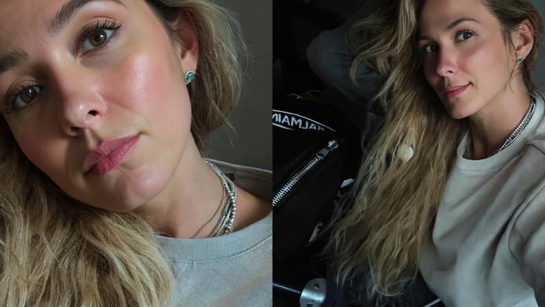 Um ano depois de emergência, Lívia Andrade relata outro susto em avião