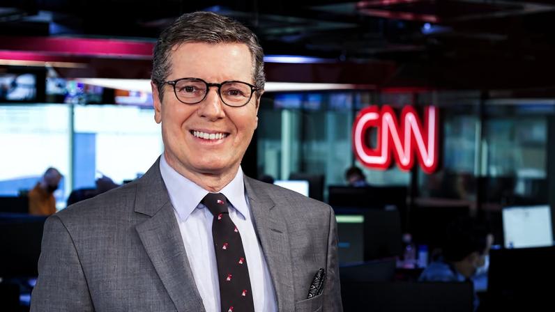 Marcio Gomes, principal âncora da CNN Brasil: canal de notícias tenta virar rede de TV aberta ainda neste ano