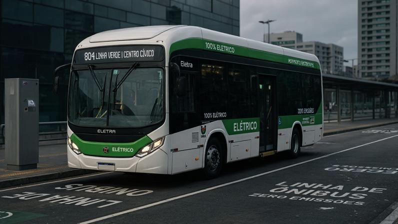 O ônibus elétrico nacional de 12 metros que leva mais de 70 passageiros e coloca bateria brasileira na disputa das grandes cidades