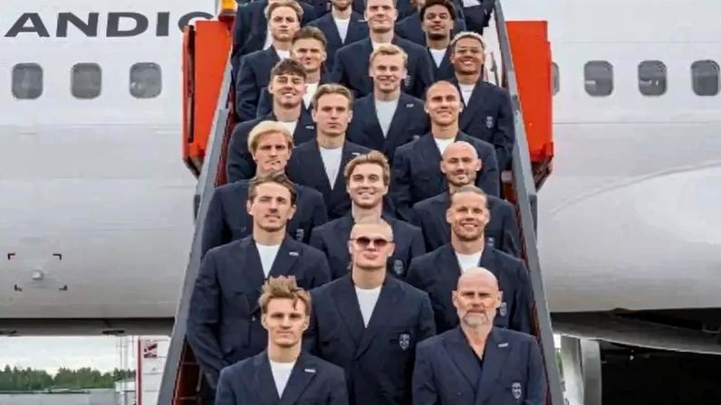 Noruega chega aos EUA para a Copa do Mundo com Haaland em foco
