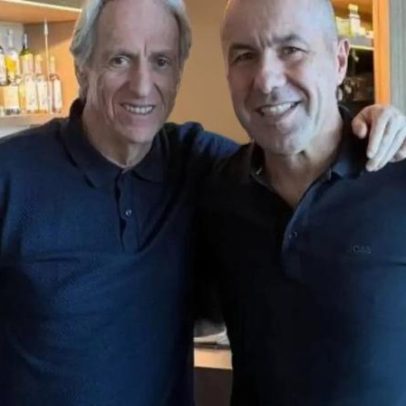 Leonardo Jardim e Jorge Jesus almoçam juntos no Rio