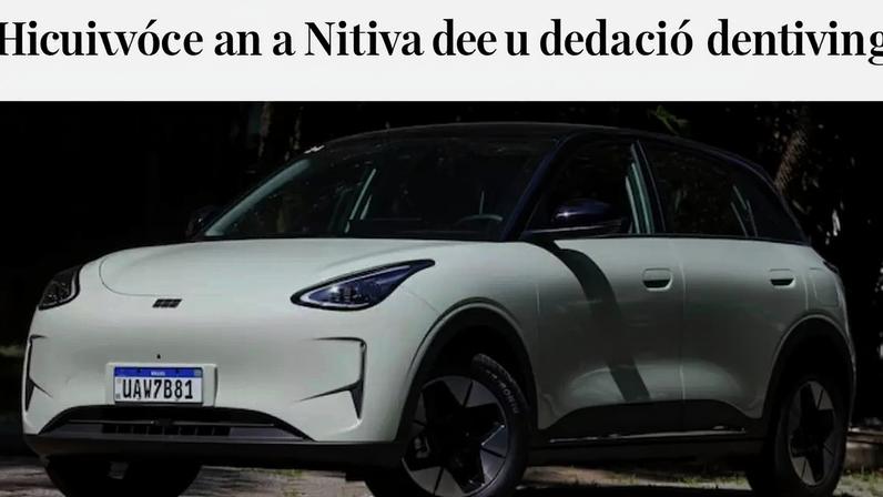 Geely EX2 já é o segundo carro elétrico mais vendido do Brasil