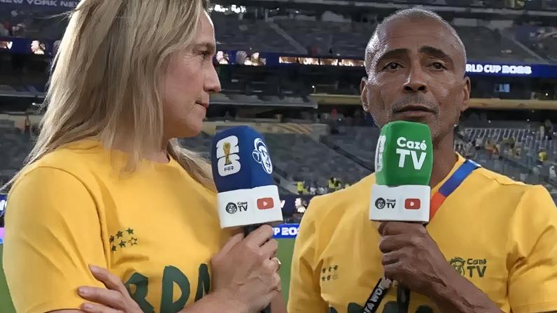 Após 'patada' de Romário na Copa, Fernanda Gil faz desabafo