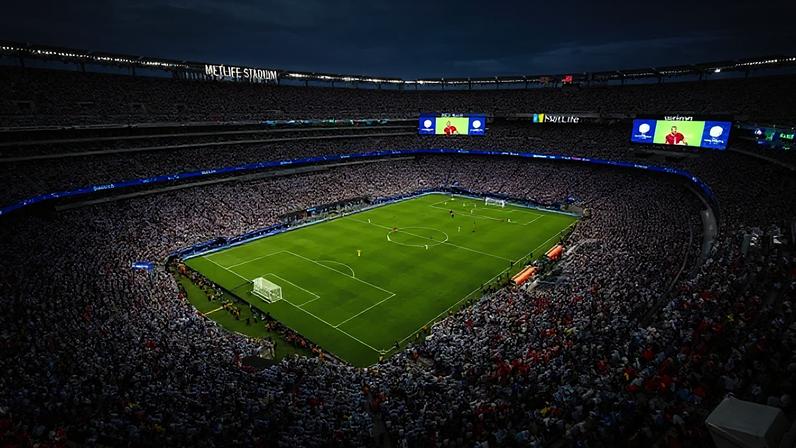 MetLife Stadium é um dos estádios da Copa do Mundo.