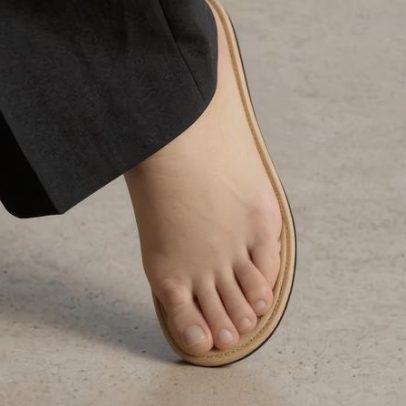 A ausência vira ponto: sapatos quase invisíveis ganham destaque