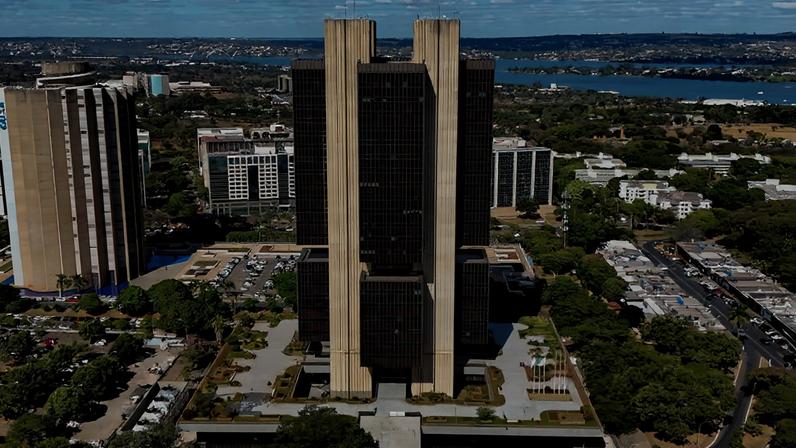 Edifício-sede do Banco Central, em Brasília