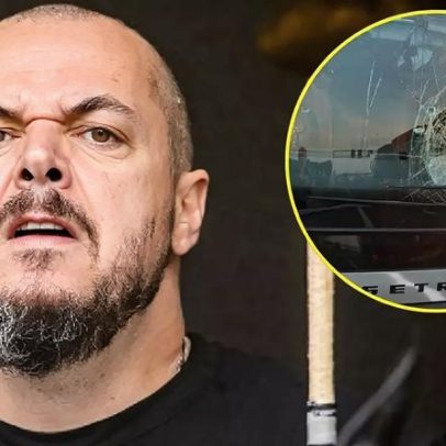 Gloria Cavalera compartilha foto de acidente envolvendo Iggor e Max
