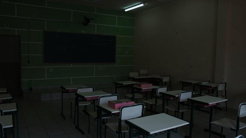 Sala de aula da Penitenciária Feminina de Tupi Paulista (SP)