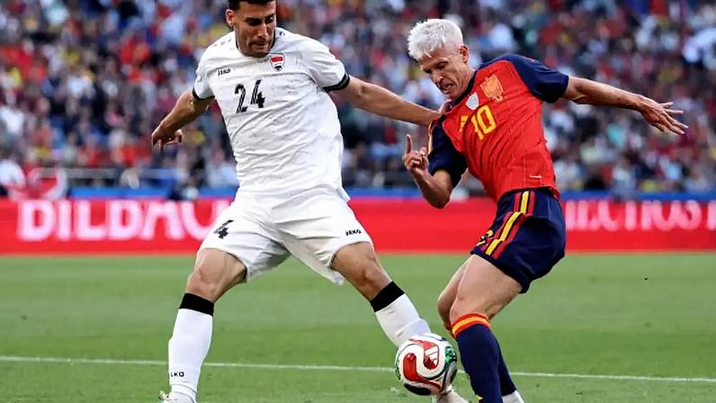 Espanha joga melhor, mas fica no 1 a 1 com o Iraque –