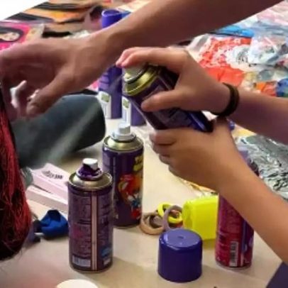 Zoe transforma peruca de Sabrina Sato para Dia do Cabelo Maluco