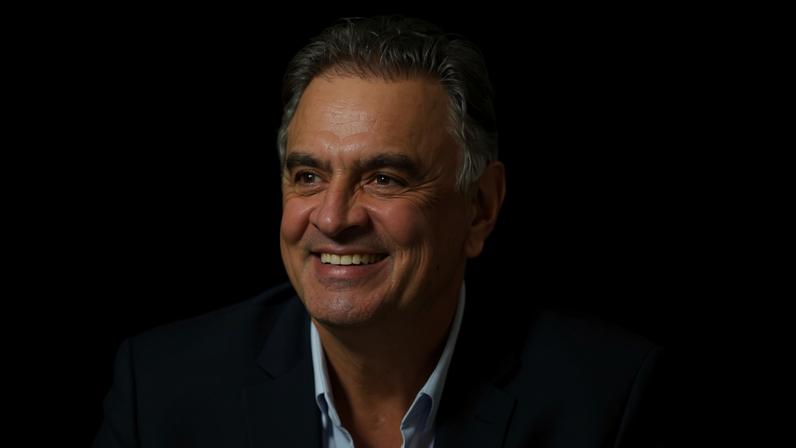 O deputado federal Aecio Neves, presidente nacional do PSDB