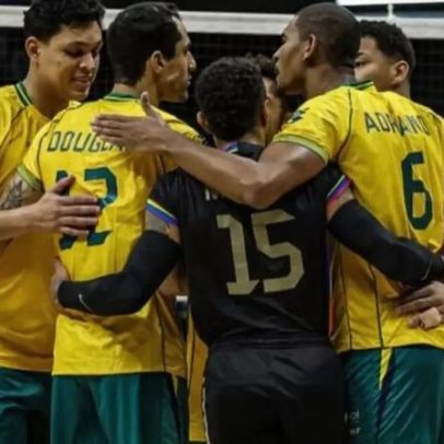 Vôlei masculino perde para a Ucrânia e registra derrota na Liga das Nações