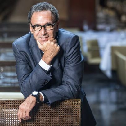 Gero Fasano busca tranquilidade na cozinha e no salão de seus clientes