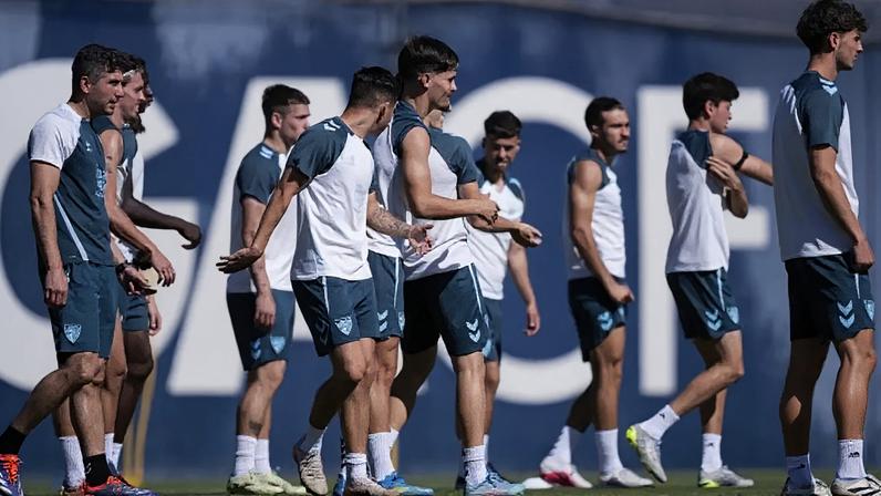 Atividade de preparação do Málaga antes da partida decisiva –