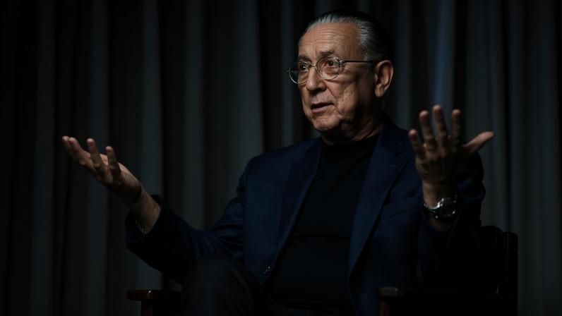 Galvão Bueno em entrevista à Folha