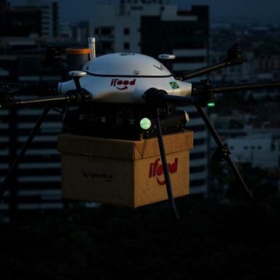iFood inicia entrega com drone na Grande São Paulo