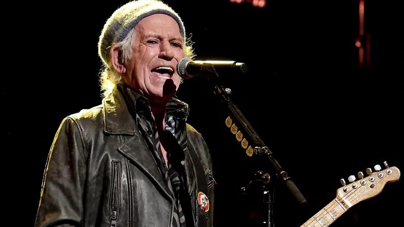Keith Richards, lendário guitarrista dos Rolling Stones